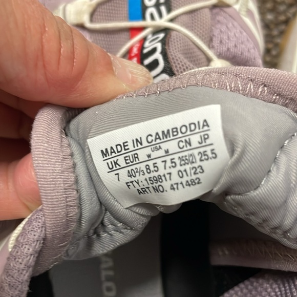 Salomon XT-6 Sneakers hike/shoes - Picture 5 of 10